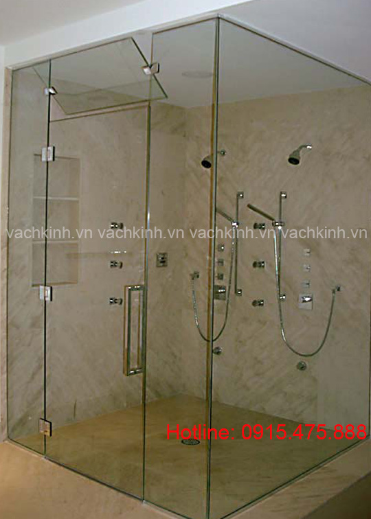 Thiết kế phòng tắm kính tại Láng Thượng | thiet ke phong tam kinh tai Lang Thuong